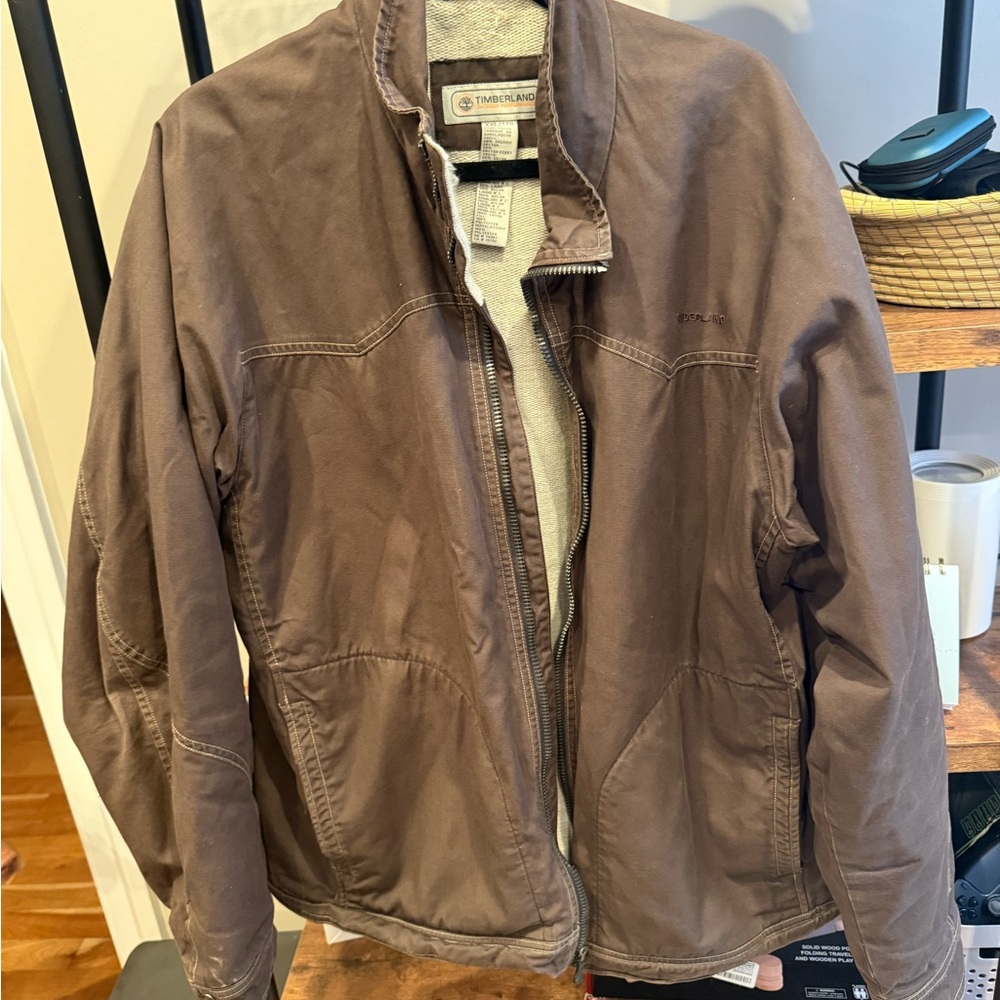 Timberland Dark Brown Men's Lightweight Jacket